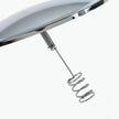 Portable Reflective Solar Fire Starter with Adjustable Spring Tinder Holder for Outdoor Camping
