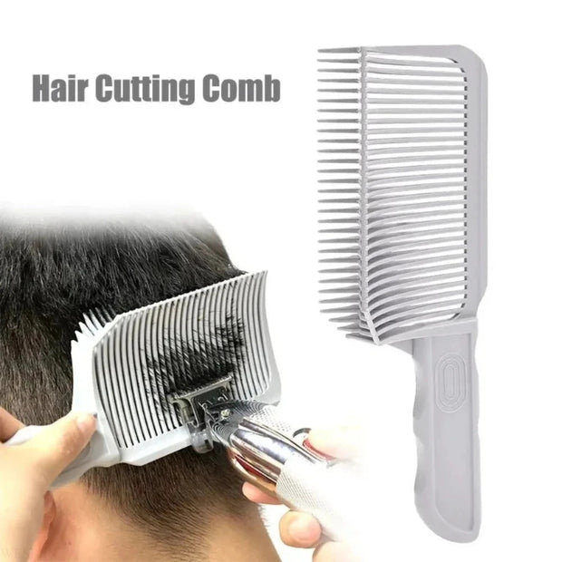 Professional Fading Comb Hair Cutting Comb for Men | Barber Clipper Blending Flat Top Styling Tool