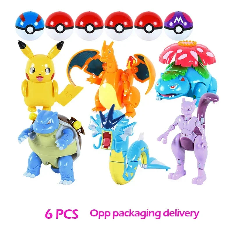 Pokémon Transforming Poké Ball Toy – Collectible Action Figure