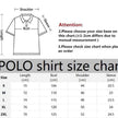 The 2025 summer new men's POLO shirt features a casual fashionable comfortable soft and breathable 3D letter pattern print