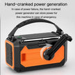 STONEGO 12000mAh Solar Hand Crank Emergency Radio – Dual Solar Panels, AM/FM NOAA & Reading Light