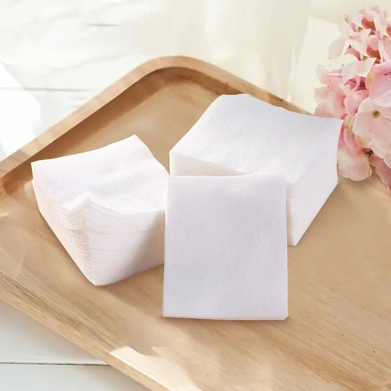 1200pcs Pearl Pattern Makeup Cotton Pads Soft Facial Cleaning Pads Makeup Remover Wipes