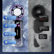 199-Speed Portable Turbo Handheld Fan with Semiconductor Ice Cooling, Digital Display & Type-C Charging