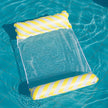 Floating Pool Lounge with Mesh Center – Inflatable Swim Chair for Adults & Kids