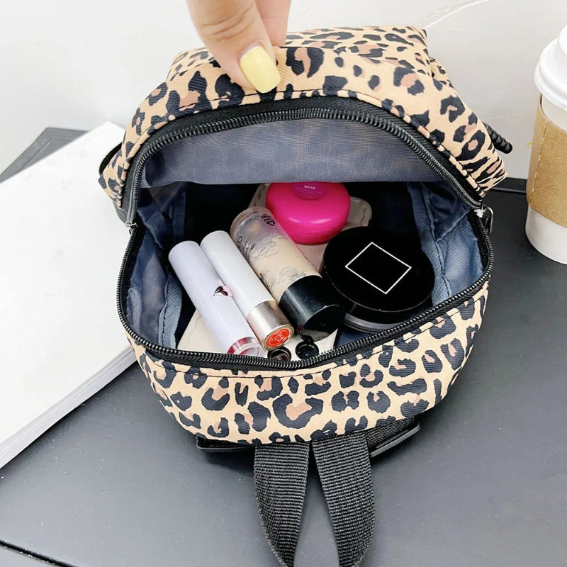 Women’s Printed Mini Backpack Bag