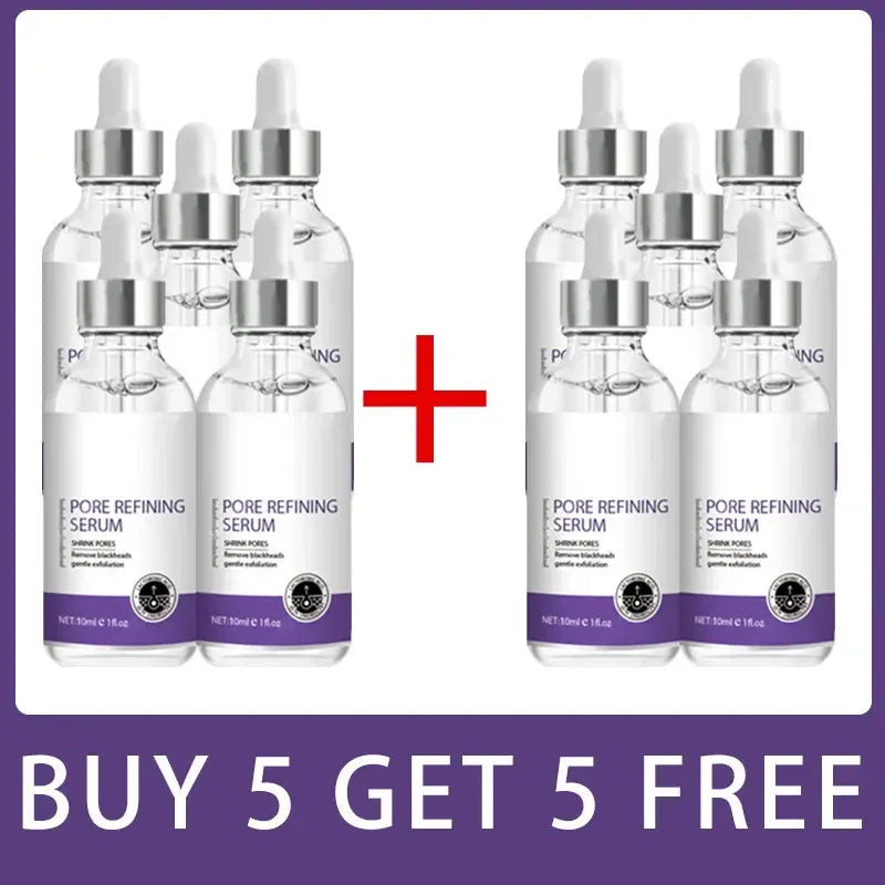 Skin Texture Pore Refining Facial Serum with Retinol & Niacinamide Brightening Skincare Treatment
