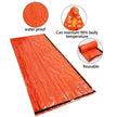 Emergency Sleeping Bag Mylar Blanket Waterproof Lightweight Survival Shelter for Camping & Hiking