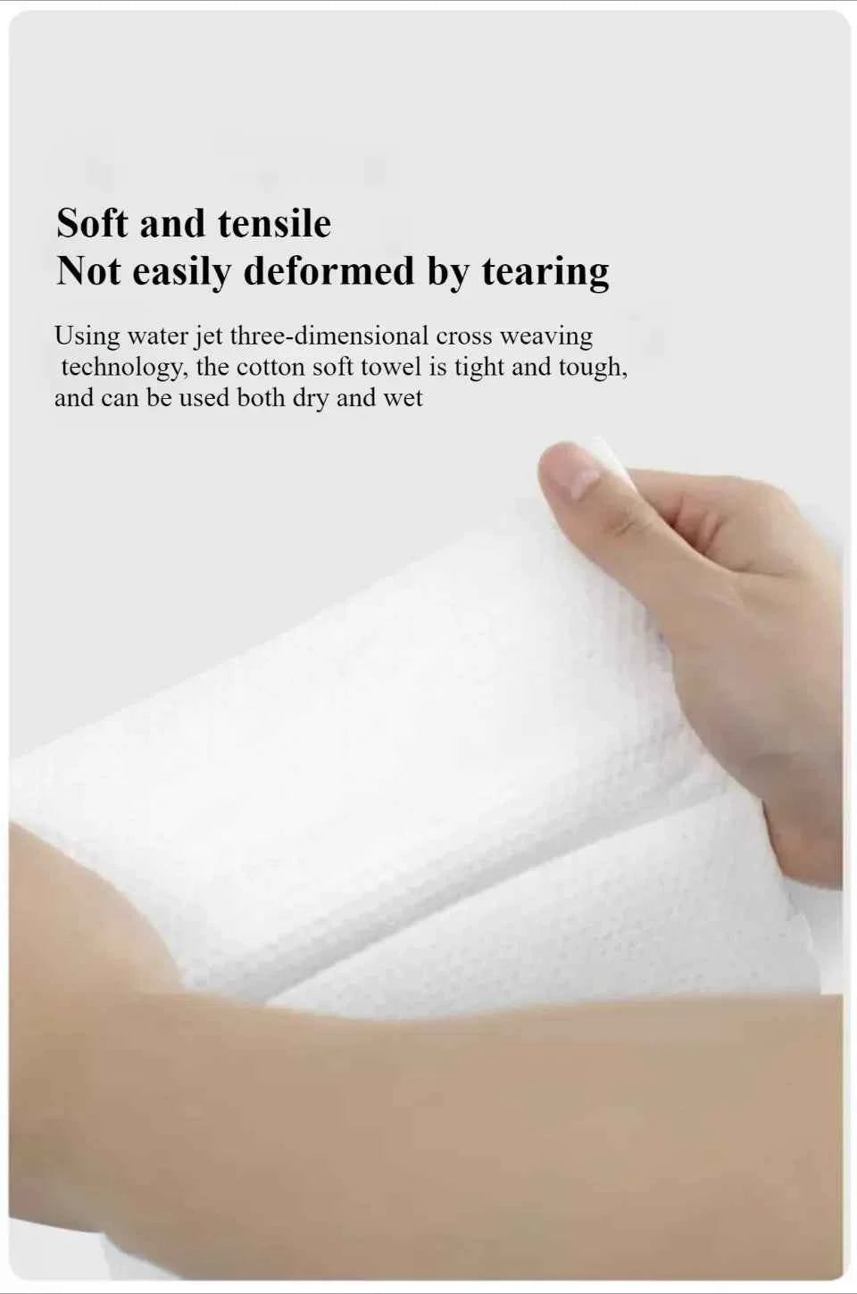 Disposable face towel roll face towel enlarged and thickened beauty salon face towel paper roll family set