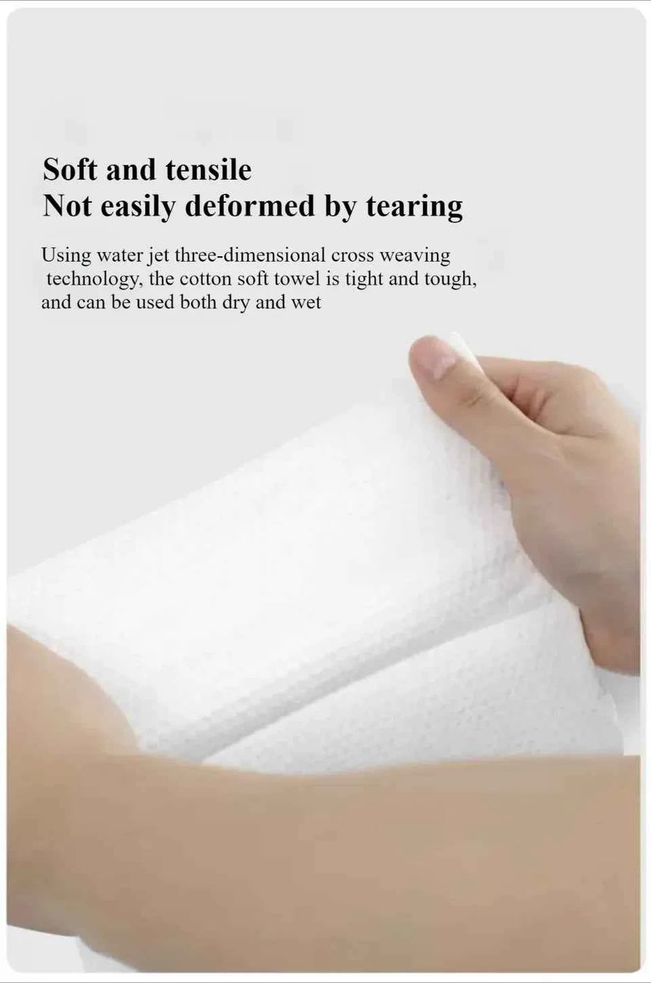 Disposable face towel roll face towel enlarged and thickened beauty salon face towel paper roll family set
