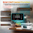 Wireless Electric Insulated Lunch Box 8000mAh Battery 60W Heating Food Warmer with 1L Stainless Steel Container