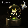 Potdemiel 3D Pokémon Crystal Ball 5cm with LED Lamp Base