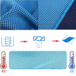 Quick Dry Cooling Towel with Portable Case for Sports Fitness and Outdoor Activities