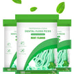 500pcs Mint Mouth Dental Floss – Disposable Interdental Cleaning Floss Sticks