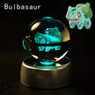 3D Pokémon Crystal Ball 5cm with Multicolor LED Base