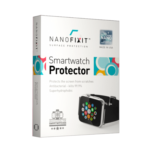 NANOFIXIT Smartwatch Protector Surface Protection Antibacterial Screen Shield