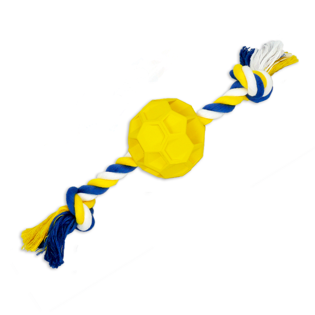 Juguete para masticar con forma de pelota de fútbol