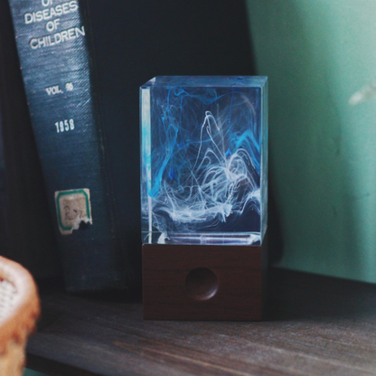 Resin Table Lamps.