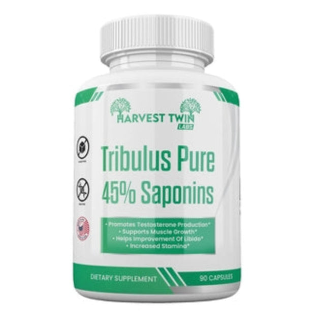 Harvest Twin Labs Tribulus Pure 45% Saponins 1300mg – 90 Capsules
