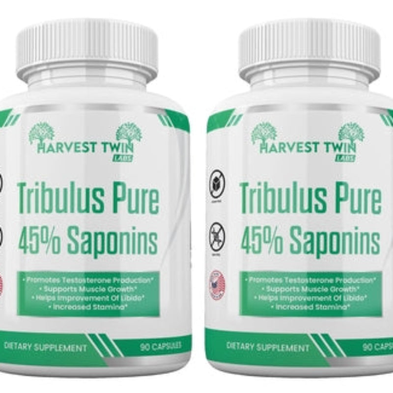 Harvest Twin Labs Tribulus Pure 45% Saponins 1300mg – 90 Capsules
