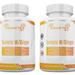 Harvest Twin Labs Turmeric W/Ginger Dietary Supplement – 60 Capsules