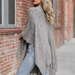 Tasseled Knit Ruana