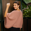 Urban Chic Ribbed Poncho