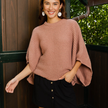 Urban Chic Ribbed Poncho