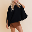 Urban Chic Ribbed Poncho