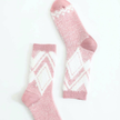 Diamond Pattern Mohair Socks