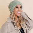 Fuzzy Chenille Beanie