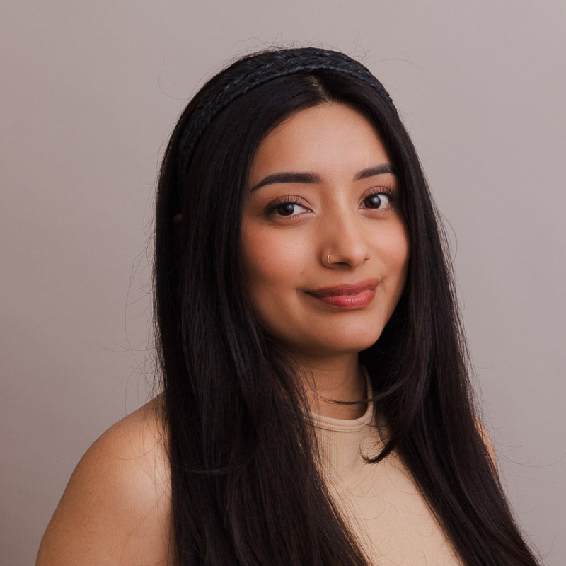 Bandeaux en cuir végétalien.