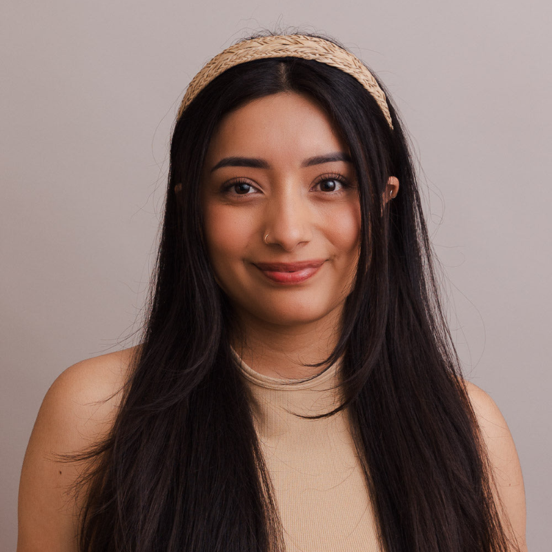 Bandeaux en cuir végétalien.