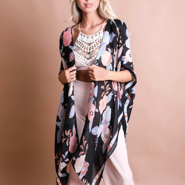 Blooms Fall Kimono