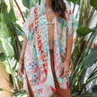 Splatter Print Kimono