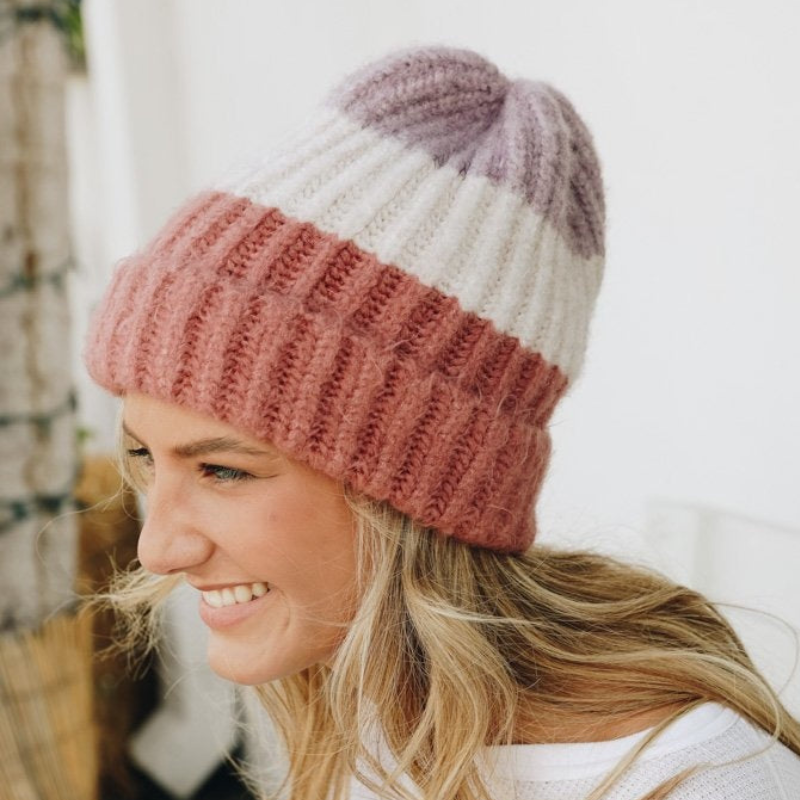 Color Knit Beanie