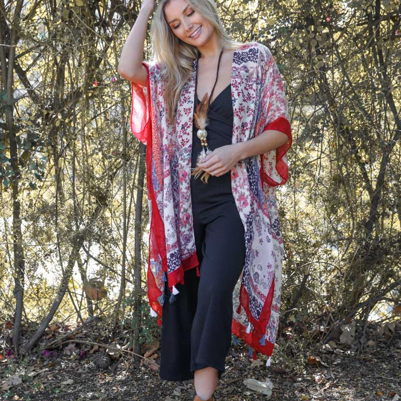 Paisley Mix Kimono