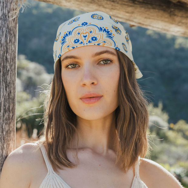 Retro Paisley Bandana
