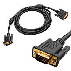 5Core VGA to VGA Cable 6Ft 15 Pin VGA Male to Male Video Transmission