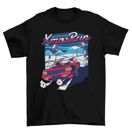 Xmas Run Santa Shirt