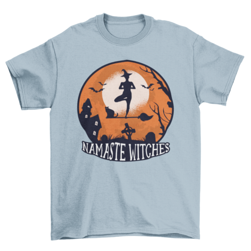 Yoga Halloween Quote T-Shirt