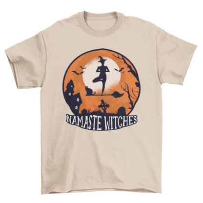 Yoga Halloween Quote T-Shirt
