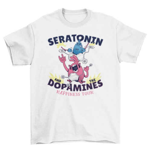 Molecules Band Print Shirt