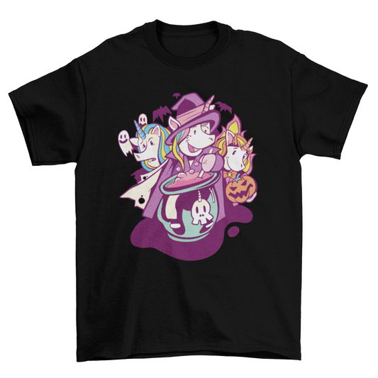 Unicorns Halloween Costume Shirt