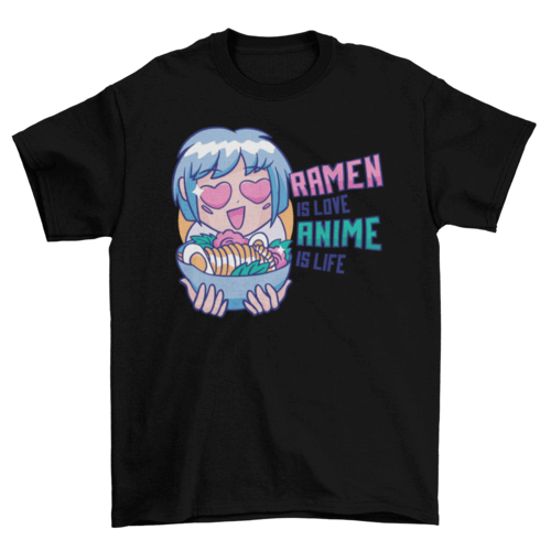 Ramen & Anime T-Shirt