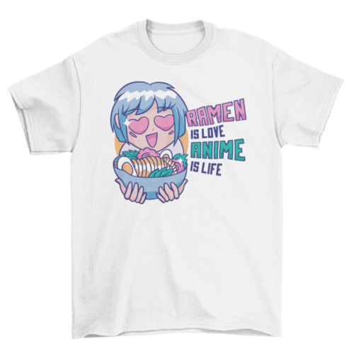 Ramen & Anime T-Shirt