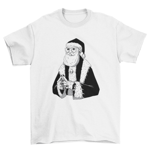 Goth Santa Claus Tee