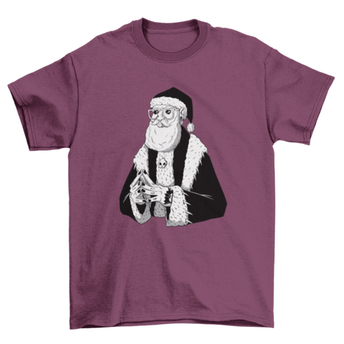 Goth Santa Claus Tee
