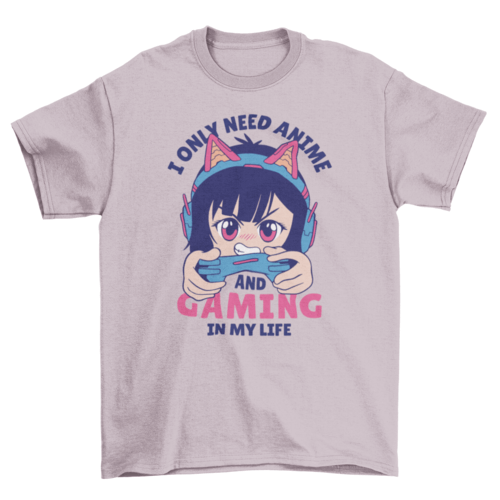 Anime Gaming Tee