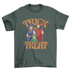 Family halloween costumes t-shirt design