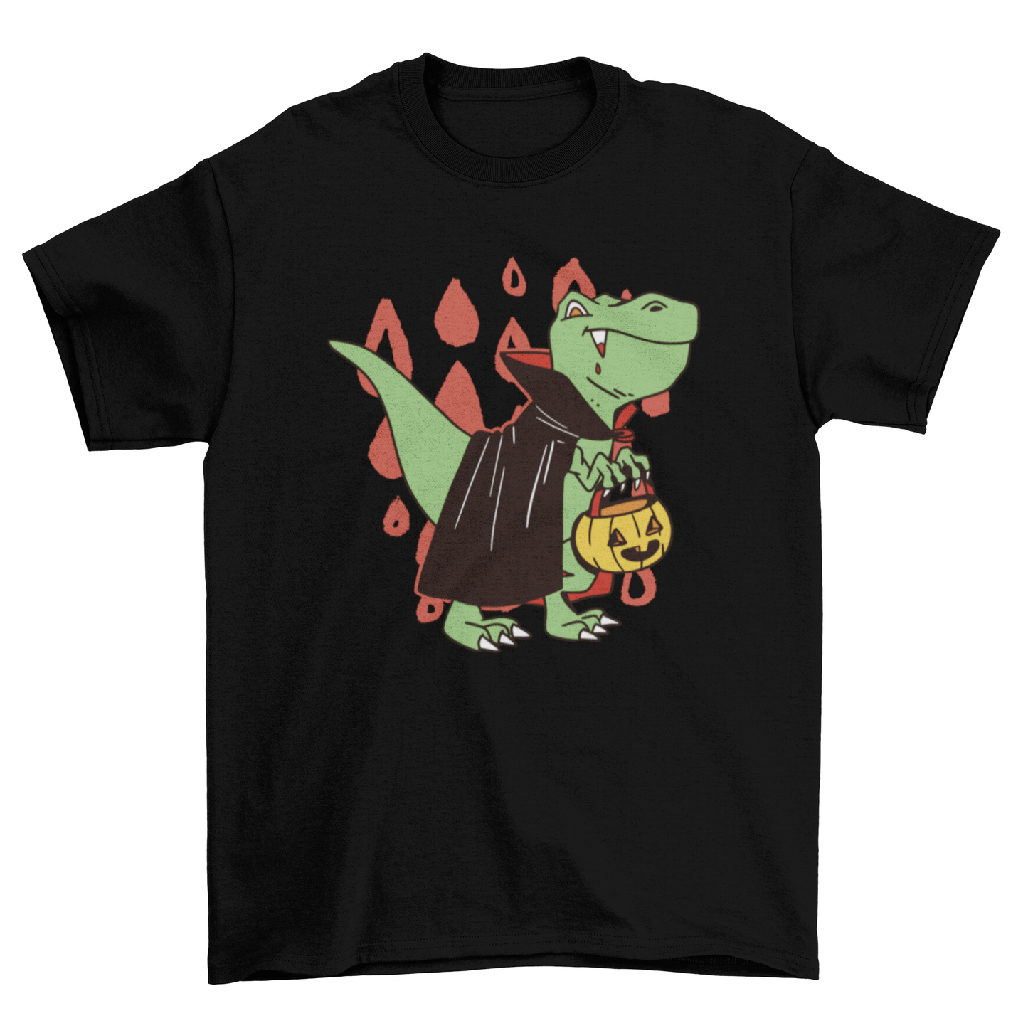 T-Rex Vampire Halloween Shirt